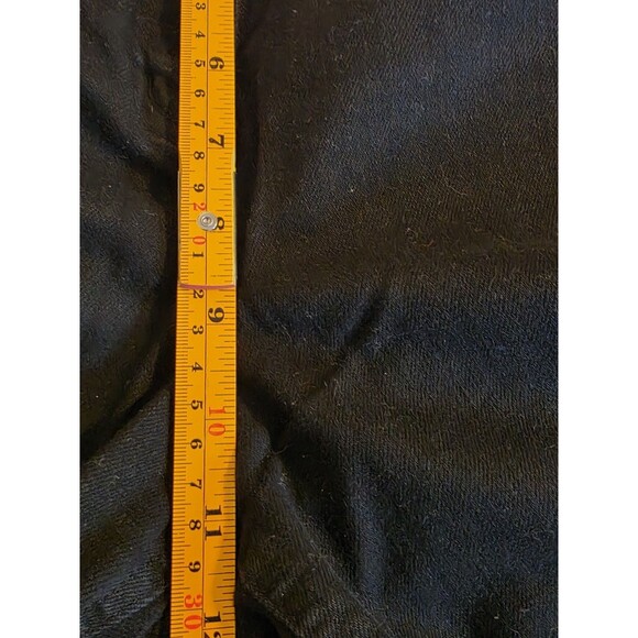 Talbots Women's Size 12 Stretch Black High-Rise Cropped Jeans - Picture 5 of 6